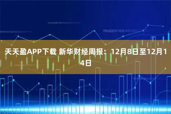 天天盈APP下载 新华财经周报：12月8日至12月14日