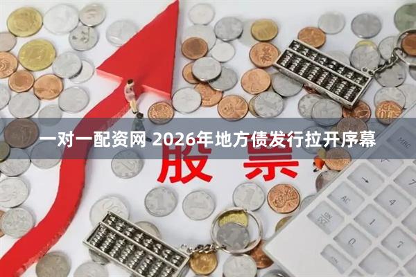 一对一配资网 2026年地方债发行拉开序幕