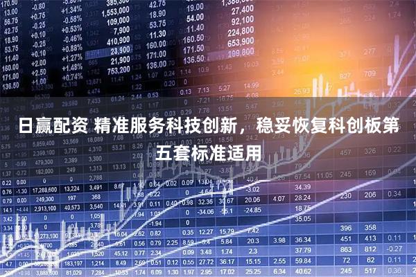 日赢配资 精准服务科技创新，稳妥恢复科创板第五套标准适用